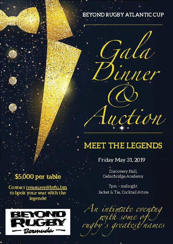 Beyond Rugby Gala Dinner 2019