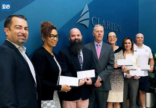 Clarien gives $85,000 to good causes