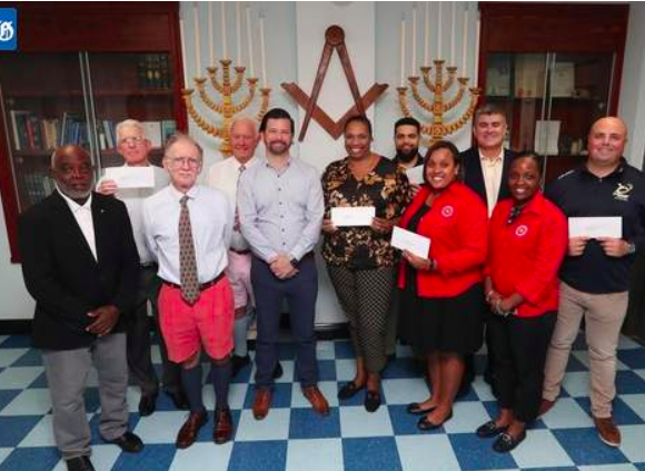 Freemasons donate to charity