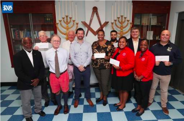 Freemasons donate to charity